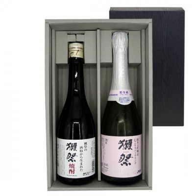 正規販売店】獺祭 焼酎 720ml ＆ 獺祭 純米大吟醸 スパークリング45