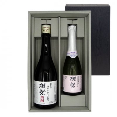 正規販売店】獺祭 焼酎 720ml ＆ スパークリング360ml ギフトボックス