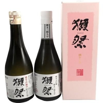 正規販売店】獺祭 飲み比べセット 純米大吟醸 磨き 45/39 300ml 獺祭 酒ケーキ 3種 ギフトボックス入り 日本酒 山口県 旭酒造 日本酒  送料無料 - 酒楽ＳＨＯＰ