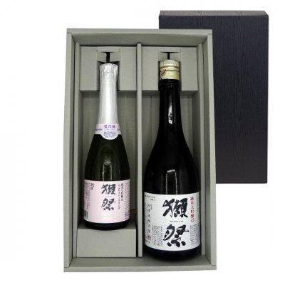 正規販売店】獺祭 純米大吟醸 スパークリング45 360ml ＆ 純米大吟醸45