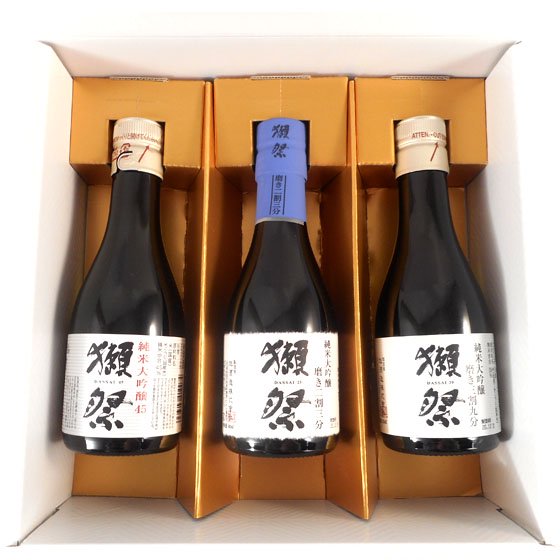 正規販売店】獺祭 飲み比べセット 純米大吟醸 磨き 23/39/45 180ml 3種