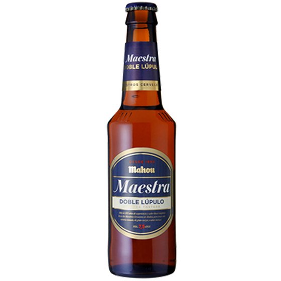 マオウ・マエストラ・ドブレ・ルプロ 瓶 330ml 24本 スペインビール【ケース販売】 - 酒楽SHOP