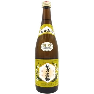 越乃寒梅 こしのかんばい 普通酒 白ラベル 720ml - 酒楽ＳＨＯＰ