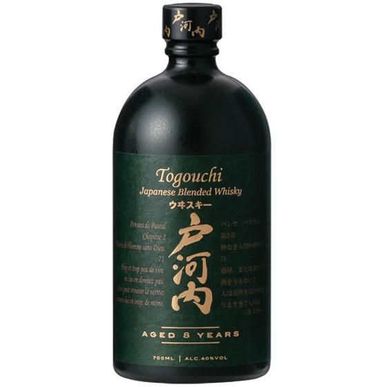 戸河内 とごうち ウイスキー 8年 700ml 専用化粧箱入り 40度