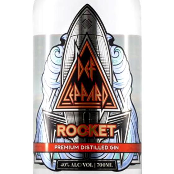 DEF LEPPARD デフ・レパード ロケット プレミアム・ディスティルド・ジン 700ml 40度 スウェーデン スピリッツ - 酒楽ＳＨＯＰ