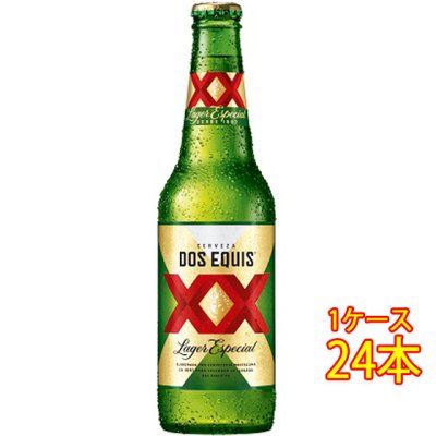 ドスエキス ラガー 瓶 355ml 24本 メキシコビール【ケース販売】 - 酒楽ＳＨＯＰ