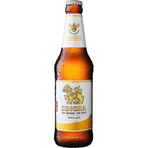 シンハー Singha 瓶 330ml 24本 タイビール【ケース販売】 - 酒楽