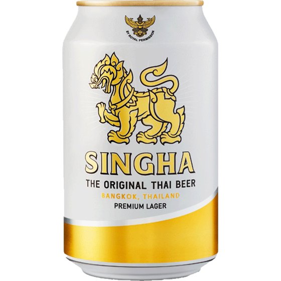 シンハー Singha 缶 330ml 24本 タイビール【ケース販売】 - 酒楽ＳＨＯＰ