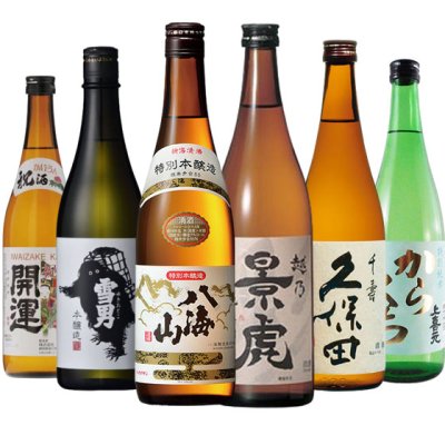 越乃景虎1升瓶６本セット - 日本酒