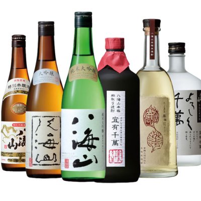 八海山まるごと 飲み比べセット 日本酒 焼酎 6本 本州のみ送料無料 新潟県 八海山 - 酒楽SHOP