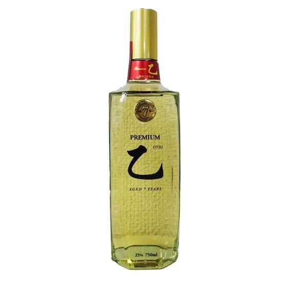 Premium 乙 樫樽7年熟成 25度 750ml 専用箱入り 眞露 米焼酎 - 酒楽ＳＨＯＰ