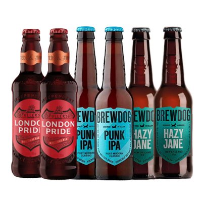 おすすめ海外ビールセット イギリス編 フラーズ ブリュードッグ 3種6本セット 飲み比べ 本州のみ送料無料 - 酒楽ＳＨＯＰ