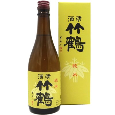 清酒竹鶴 せいしゅたけつる 純米 720ml 専用化粧箱入り 広島県 竹鶴酒造 日本酒 - 酒楽ＳＨＯＰ