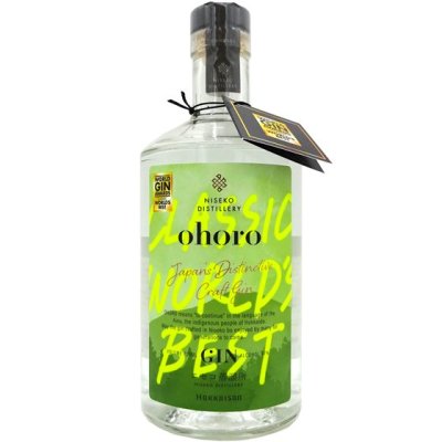 ohoro GIN standard オホロ・ジン・スタンダード 記念ラベル 720ml 47度 北海道 ニセコ蒸溜所 八海醸造グループ会社 国産  クラフトジン スピリッツ リキュール - 酒楽ＳＨＯＰ