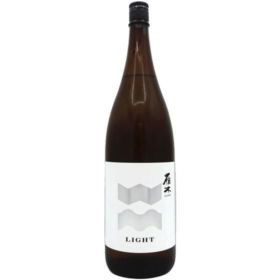 雁木 がんぎ 純米原酒 LIGHT ライト 1800ml 山口県 八百新酒造