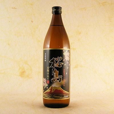 芋焼酎 桜島 黒麹仕立て 25° 900ml 鹿児島県 本坊酒造 焼酎