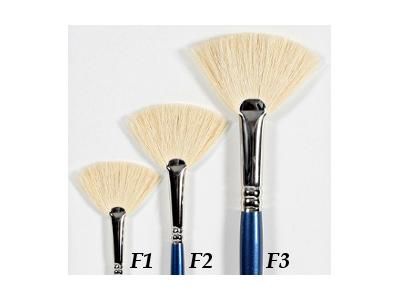 高級釉筆 扇筆（ファンブラシ） - 輸入陶芸釉薬・下絵具・ろくろ・陶芸