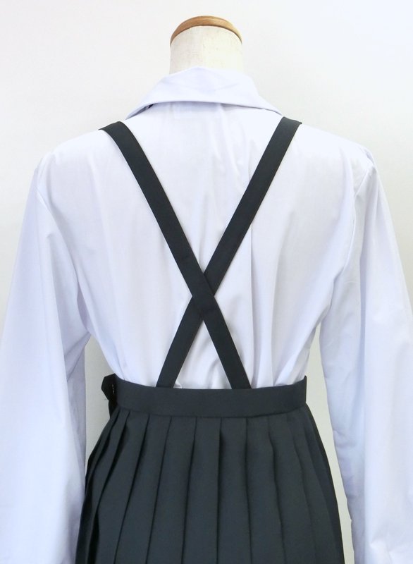 【送料込】女児吊りスカート 紺 130～160 - 中学高校制服・学生服・セーラー服・スクールウエア通販*アイラブ制服