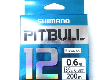 シマノ ピットブル12 0.6号／13.9Lb／6.3kg／200m巻 - フィッシング