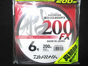 ダイワ ディーフロン 船ハリス200FX 6号 - フィッシングショップ オンリーワン