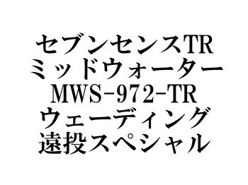 ジークラフト セブンセンスTR ミッドウォーター MWS-972-TR 遠投