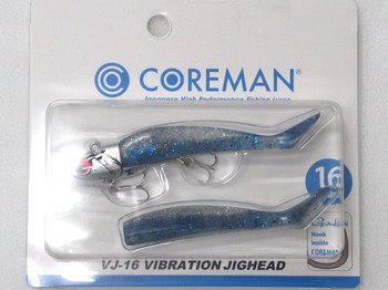 【新品未使用】コアマン　ワームVJ-16 バイブレーションジグヘッド　4個セット
