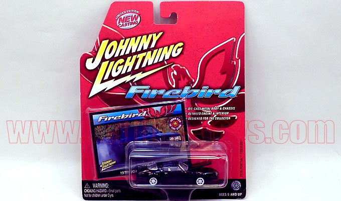 ジョニーライトニング 1978 ポンティアック ファイヤーバード 1:64 WhiteLightning - レッドラインコレクティブルズ