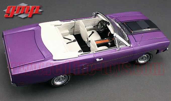 GMP 1970 プリムス ロードランナー コンバーチブル パープル 1:18