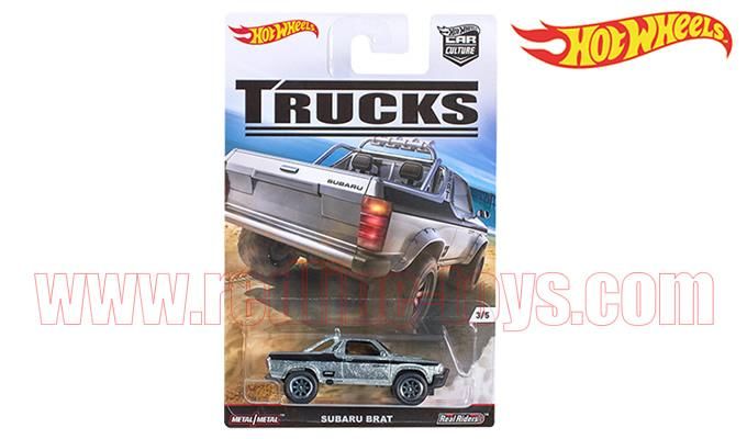 ホットウィール Car Culture #C スバル ブラット シルバー 1:64
