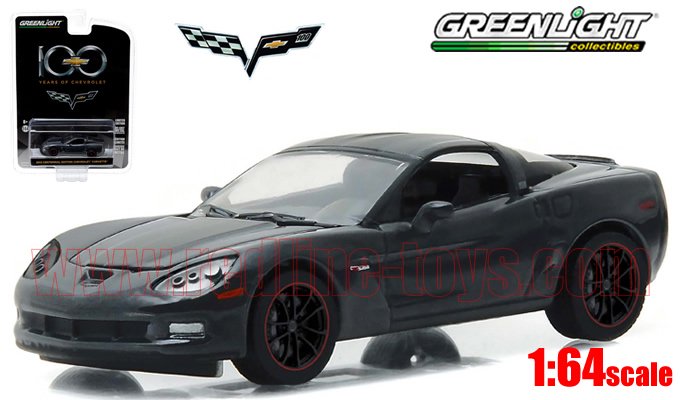 グリーンライト アニバーサリーコレクション #4 2012 シボレー コルベット 100th Anniv. 1:64 - レッドラインコレクティブルズ