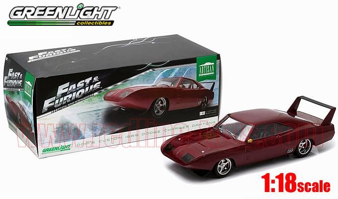 ★オートワールド 1/18 ダッジ チャージャー デイトナ 1969 アメ車 ワイスピ ミニカー 美品 送料無料！！