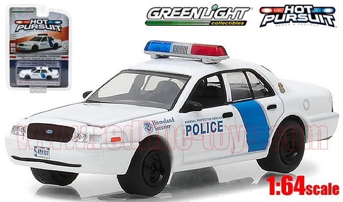 グリーンライト1/64 フォードクラウンビクトリア　インターセプター　パトカー グリーンライト 1/64 フォード クラウン ビクトリア ポリス
