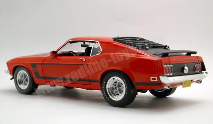 HWY 61 1969 マスタング BOSS 302 CORAL 1:18 - レッドライン