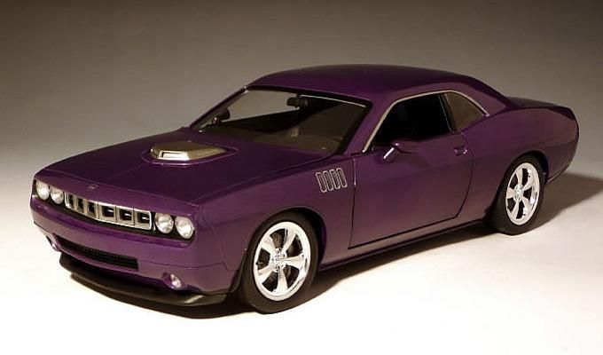 ハイウェイ61 コンセプトクーダ Plum Crazy 1:18 - レッドライン