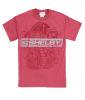 Red Shelby American T-shirt with snakes サイズS