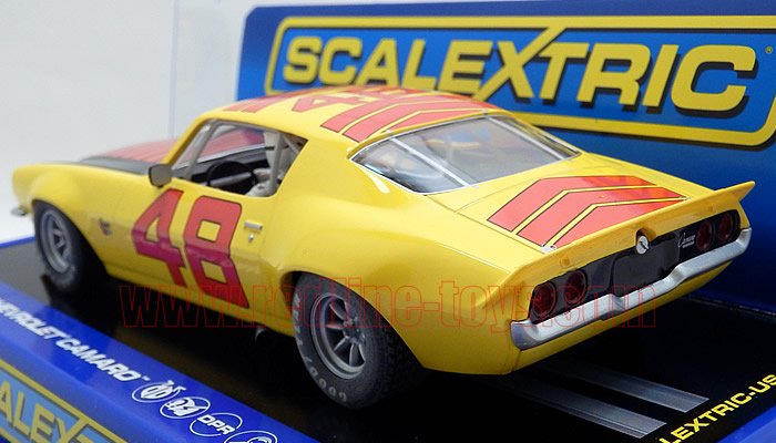 アウトレット】SCALEXTRIC 1970 シボレー カマロ ”#48” 1:32 スロット