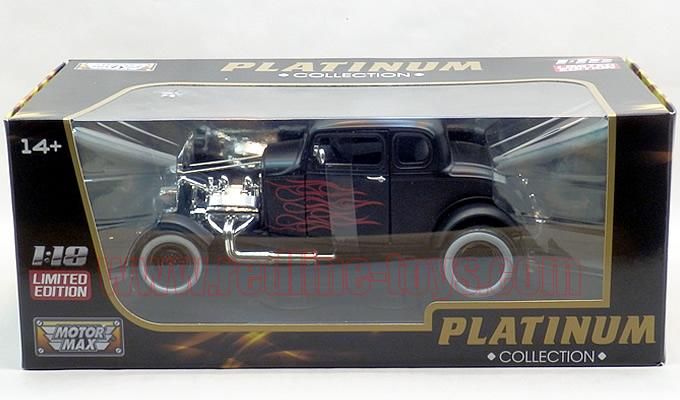送料無料 1/18 フォード クーペ 1934 ホットロッド ミニカー