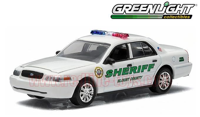 グリーンライト1/64 フォードクラウンビクトリア インターセプター