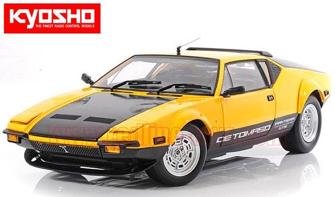 京商 デ・トマソ・パンテーラ GTS イエロー 1:18 - レッドライン 