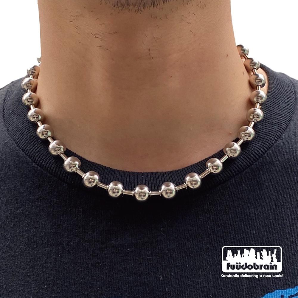 blackmeans×印 COIN CASE NECKLACE 印 -in- | [ black means