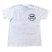 ■ROCKY & THE SWEDEN_THE BIG STONED T SHIRT WHITE■