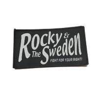 ROCKY AND THE SWEDEN_FIGHT FOR YOUR RIGHT EMBROIDERY PATCH