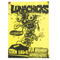 ■LUNACHICKS 1991 TOUR POSTER■