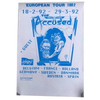 ■ACC&#220;SED 1992 TOUR POSTER■