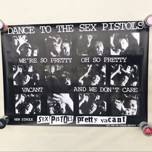 □SEX PISTOLS PRETTY VACANT REPRO POSTER□ - FUUDOBRAIN ONLINE STORE