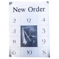 ■NEW ORDER THIEVES LIKE US PROMO POSTER■