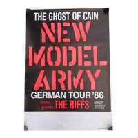 ■ NEW MODEL ARMY 1986 GERMANY POSTER■