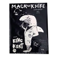 KING KURT MACK THE KNIFE TOUR PROMO POSTER