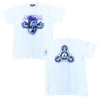 ■ANARC of hex_Thinker T shirt white / purple■
