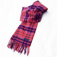 ■PEEL&LIFT_wool scarf_Cameron of Lochiel tartan■